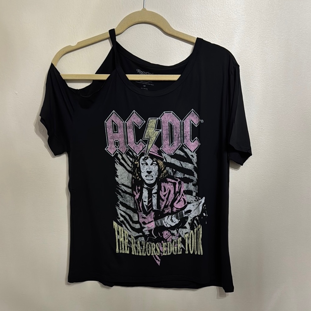 Recycled Karma AC/DC Razors Edge Tour Graphic Tee NWT